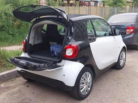 2017 Smart Fortwo III, белый, 830000 рублей - вид 11