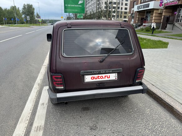 2013 Lada (ВАЗ) 2121 (4x4) I Рестайлинг, пурпурный, 220000 рублей - вид 1