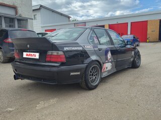 1992 BMW 3 серии 316i III (E36), чёрный, 650000 рублей, вид 3