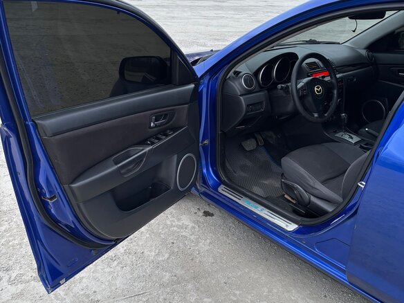 2008 Mazda 3 I (BK) Рестайлинг, синий, 600000 рублей - вид 25