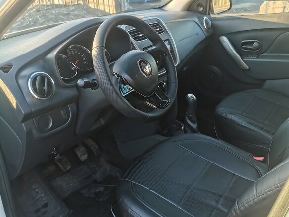 2019 Renault Logan II Рестайлинг, белый, 595000 рублей - вид 7