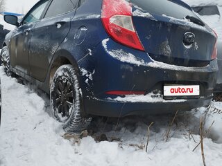 2016 Hyundai Solaris I Рестайлинг, синий, 1000000 рублей, вид 4