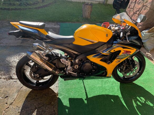 2007 Suzuki GSX-R 1000, жёлтый, 800000 рублей - вид 8