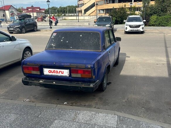 2001 Lada (ВАЗ) 2107, синий, 65000 рублей - вид 1