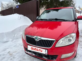 2012 Skoda Fabia II Рестайлинг, красный, 450000 рублей, вид 1