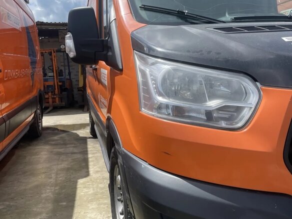 2020 Ford Transit, оранжевый, 1550000 рублей - вид 4