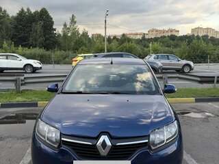 2016 Renault Logan II, синий, 750000 рублей, вид 2