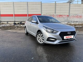 2019 Hyundai Solaris II, серебристый, 1180000 рублей, вид 1