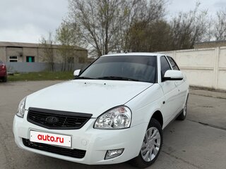 2012 Lada (ВАЗ) Priora I, белый, 365000 рублей, вид 3