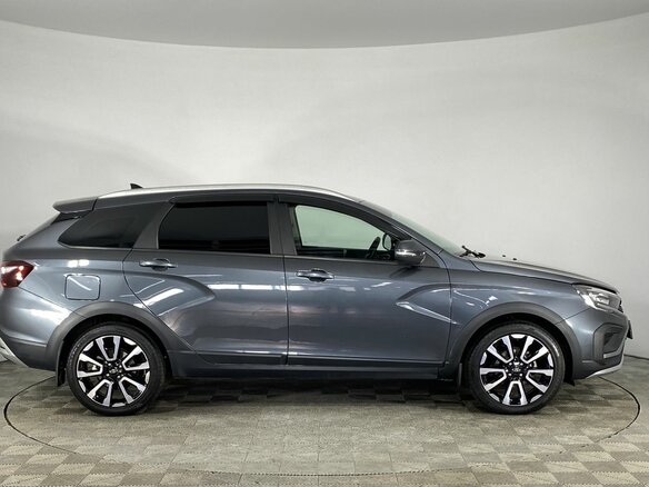 2024 Lada (ВАЗ) Vesta SW Cross I Рестайлинг (NG), серый - вид 3