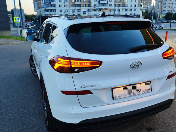 2019 Hyundai Tucson III Рестайлинг, белый - вид 9