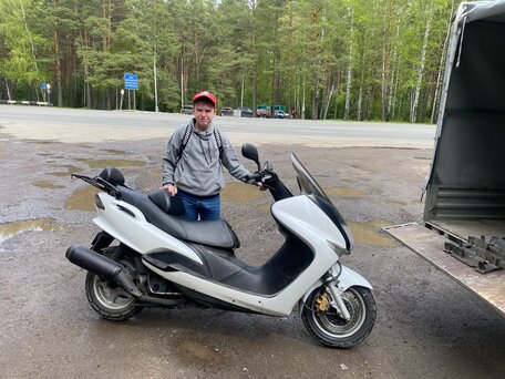 2004 Yamaha Majesty 125/180, белый, 165000 рублей, вид 1