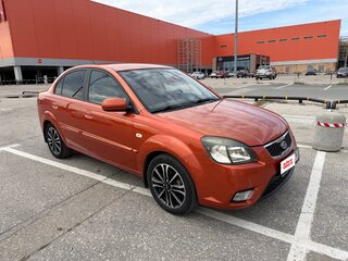2010 Kia Rio II Рестайлинг, оранжевый, 600000 рублей, вид 5