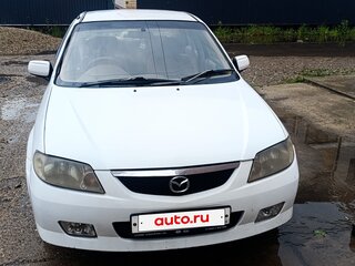 2002 Mazda Familia VIII (BJ), белый, 260000 рублей, вид 1