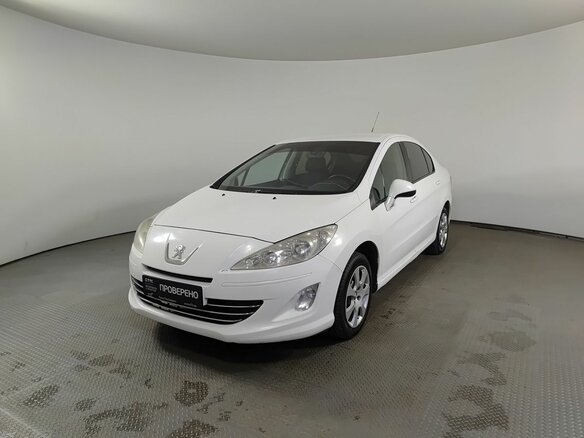 2012 Peugeot 408 I, белый, 329850 рублей