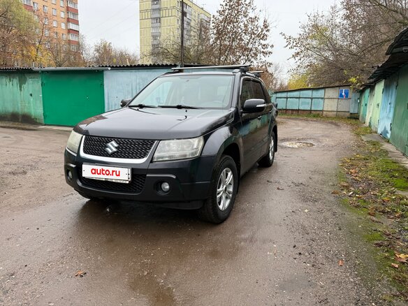 2010 Suzuki Grand Vitara II Рестайлинг, чёрный, 1300000 рублей - вид 1