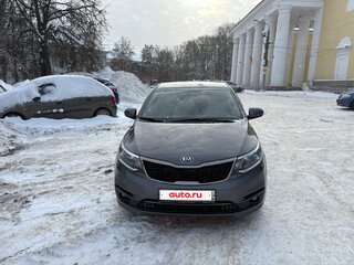 2017 Kia Rio III Рестайлинг, серый, 1125000 рублей, вид 2