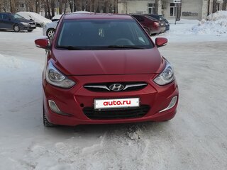 2012 Hyundai Solaris I, красный, 550000 рублей, вид 2