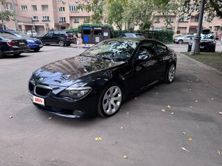 2008 BMW 6 серии 650i II (E63/E64) Рестайлинг, чёрный, 1449900 рублей, вид 4