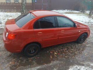 2009 Kia Rio II Рестайлинг, красный, 430000 рублей, вид 2