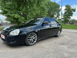 2013 Lada (ВАЗ) Priora I, чёрный, 360000 рублей, вид 1