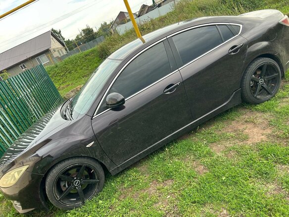 2008 Mazda 6 II (GH), пурпурный, 650000 рублей - вид 5