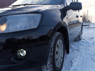 2012 Lada (ВАЗ) Granta I, чёрный, 310000 рублей, вид 4
