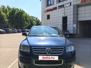 2004 Volkswagen Touareg I, синий, 800000 рублей, вид 1