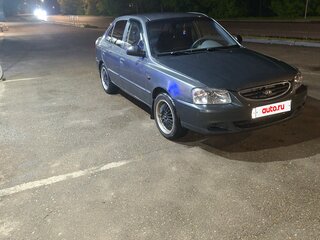 2004 Hyundai Accent ТагАЗ II, серый, 320000 рублей, вид 3