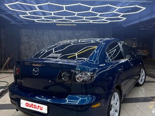 2007 Mazda 3 I (BK) Рестайлинг, синий, 500000 рублей, вид 4
