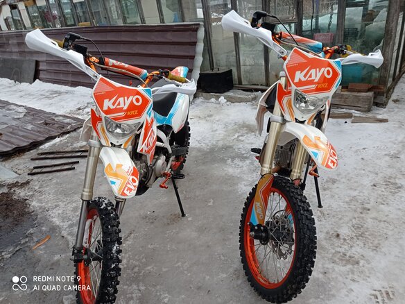 2020 Kayo Evolution YX125EM, белый, 65000 рублей - вид 1