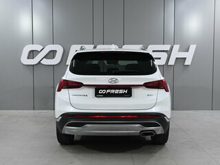 2021 Hyundai Santa Fe IV Рестайлинг, белый, 3280000 рублей, вид 4