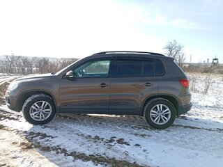 2014 Volkswagen Tiguan I Рестайлинг, коричневый, 1700000 рублей, вид 5