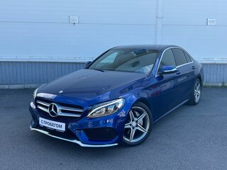2014 Mercedes-Benz C-Класс 180 IV (W205), синий, 1869000 рублей, вид 2