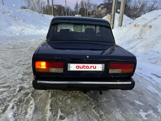 2007 Lada (ВАЗ) 2107, синий, 90000 рублей, вид 4