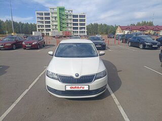 2018 Skoda Rapid I Рестайлинг, белый, 1300000 рублей, вид 1