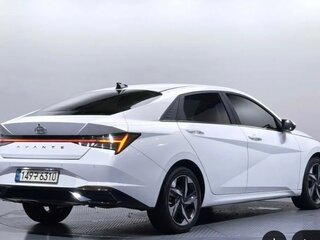 2022 Hyundai Avante VII, белый, 1981000 рублей, вид 2