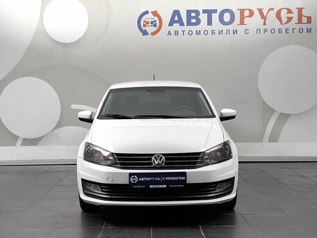 2019 Volkswagen Polo V Рестайлинг, белый, 765000 рублей, вид 3