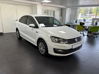 2020 Volkswagen Polo V Рестайлинг, белый, 1368000 рублей, вид 3