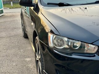 2008 Mitsubishi Lancer X, чёрный, 750000 рублей, вид 4