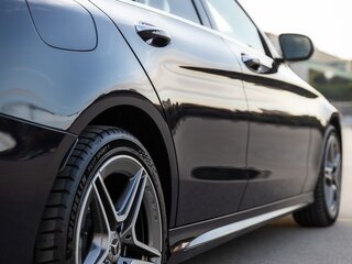 2018 Mercedes-Benz C-Класс 200 IV (W205) Рестайлинг, синий, 2440000 рублей, вид 4