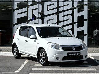 2012 Renault Sandero I, белый, 689000 рублей, вид 1
