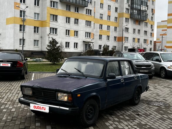 2007 Lada (ВАЗ) 2105, синий, 100000 рублей - вид 2