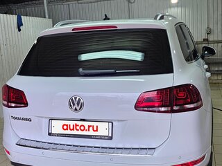 2014 Volkswagen Touareg II, белый, 2300000 рублей, вид 4