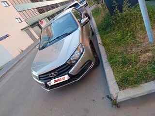 2021 Lada (ВАЗ) Granta I Рестайлинг, серый, 580000 рублей, вид 1