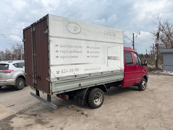 2009 ГАЗ ГАЗель (33023/330273) Фермер, красный, 749000 рублей - вид 5