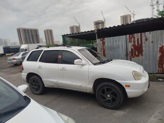2000 Hyundai Santa Fe I, белый, 550000 рублей, вид 4