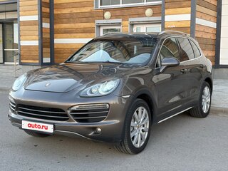 2011 Porsche Cayenne S II (958), коричневый, 1650000 рублей, вид 3