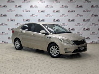 2013 Kia Rio 4-speed III, бежевый, 549000 рублей, вид 3