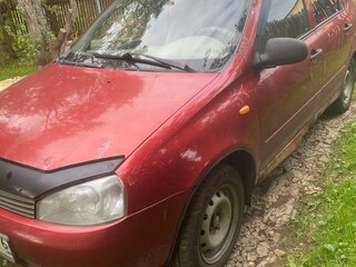 2007 Lada (ВАЗ) Kalina I, красный, 80000 рублей, вид 1